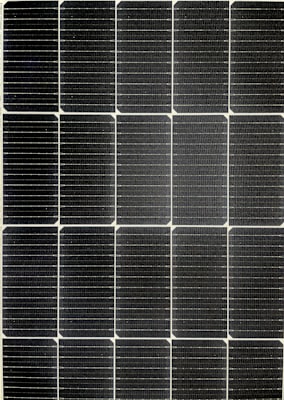 Solar panel system benefiting from zero VAT rate on residential installation