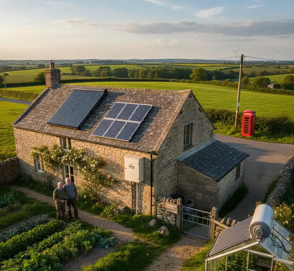 Financial documents and calculator representing Feed-in Tariff payments