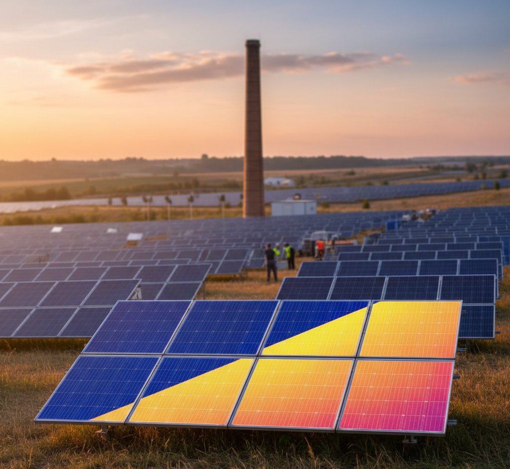 Solar panel installation in progress on a UK residential roof