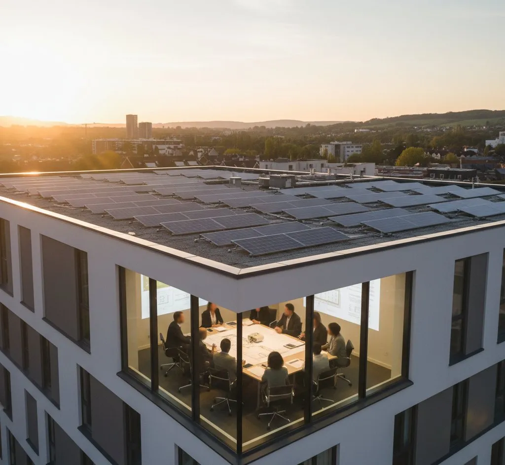 DIY solar panel setup for home energy generation