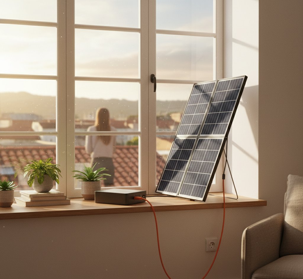 DIY solar panel setup for home energy generation