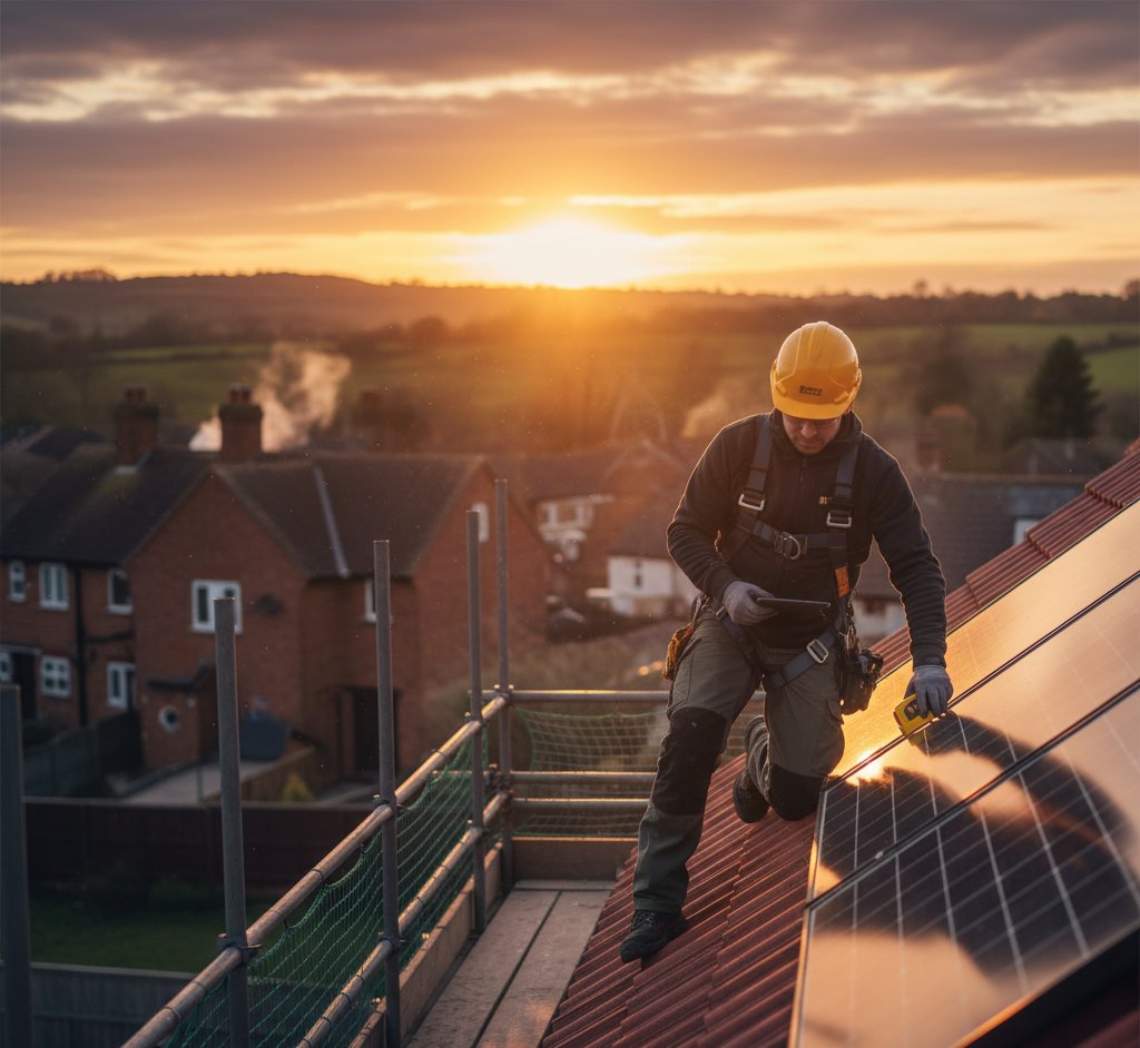 Smart energy meter showing electricity costs and solar savings